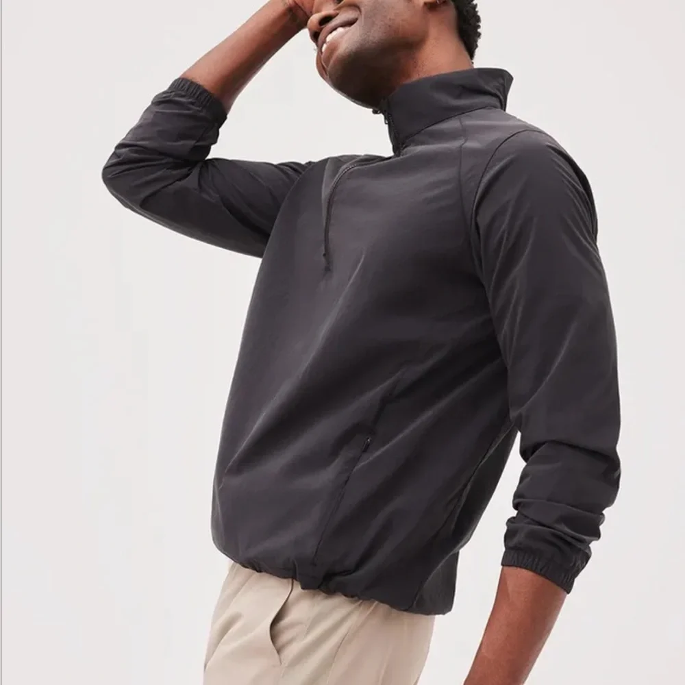 Outdoor voices “RecNylon” pullover/quarter zip size small